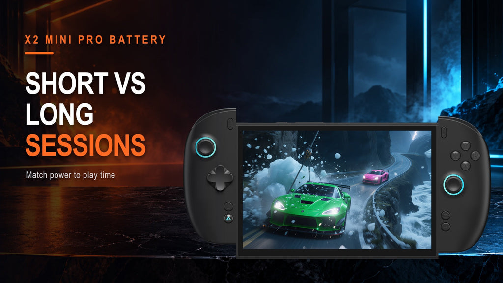 X2 Mini Pro Battery Life: Short Gaming Sessions vs Longer Play Sessions