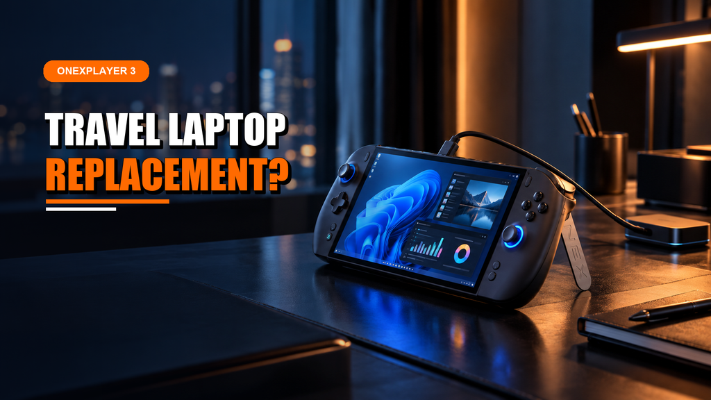 L'ONEXPLAYER 3 peut-il remplacer votre ordinateur portable de voyage ? Travail, jeux et autonomie testés