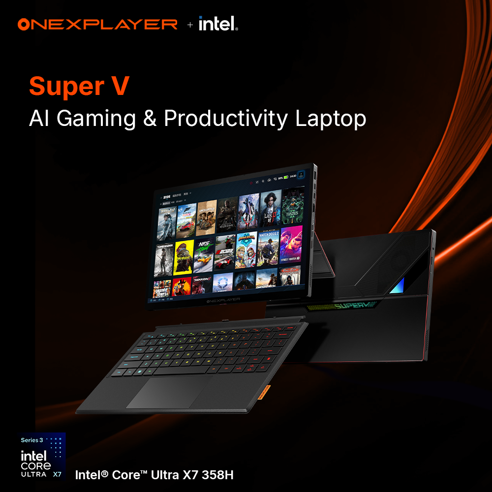 Super V vs. a Traditional Gaming Laptop: Form Factor, Display, and Portability