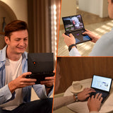 Ergonomic body design of the OneXPlayer G1 provides comfortable grip and intuitive control for long handheld gaming sessions.