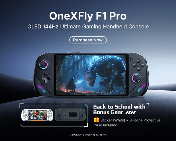 OneXFly F1 Pro - World's First AMD AI370 OLED 144Hz Gaming