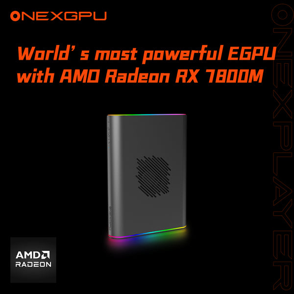 OneXGPU Ultimate eGPU with AMD Radeon RX 7800M High
