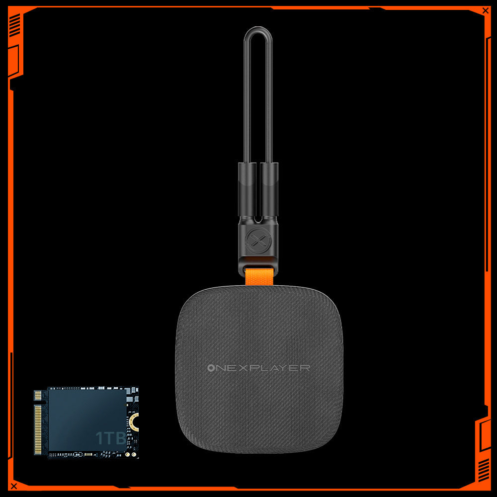 OneXPlayer Ultra Portable Mini Hard Drive Enclosure Box External Solid State magnetic to phone ONEXPLAYER