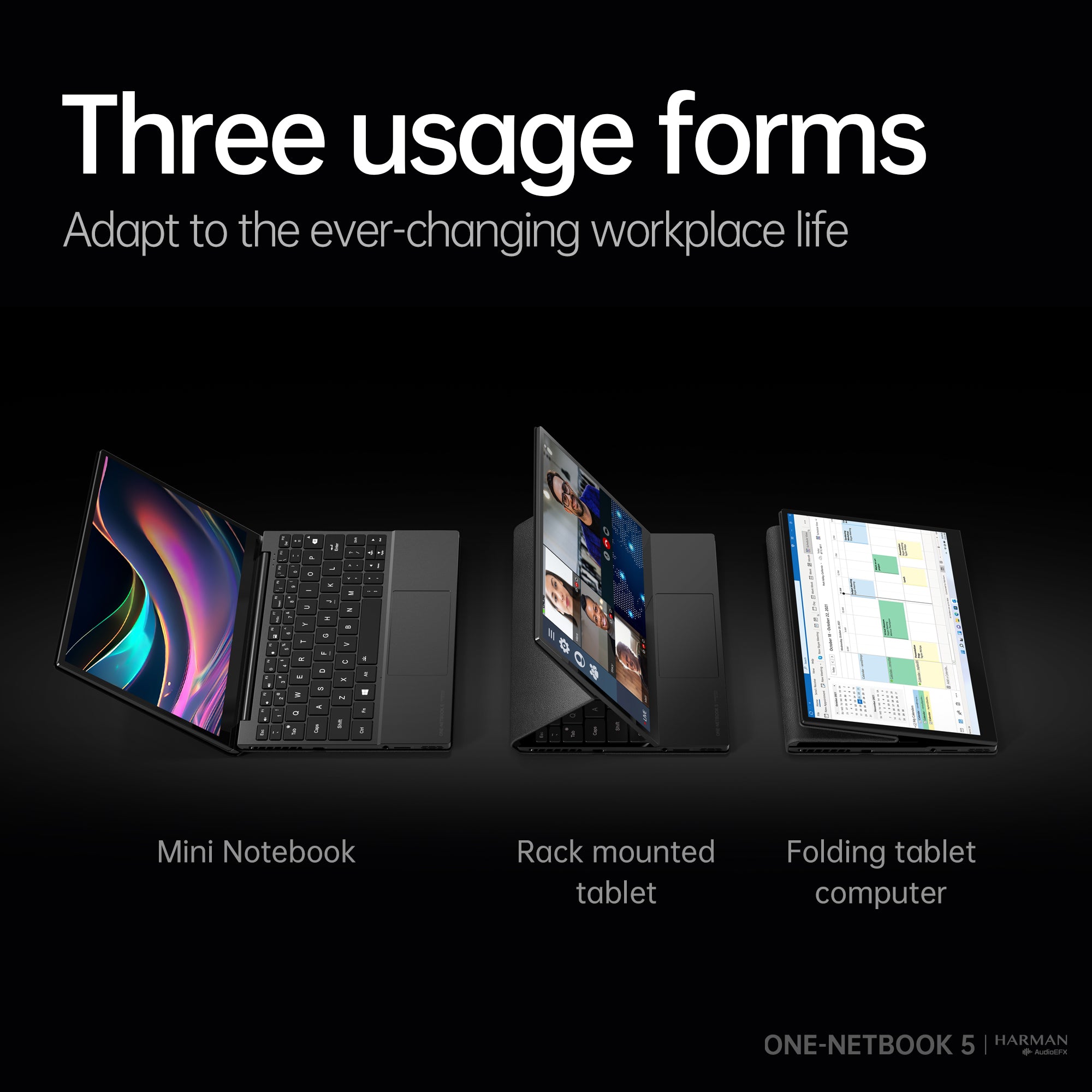 One-Netbook 5 - Intel i7 1250U Multi-Shape Notebook – ONEXPLAYER