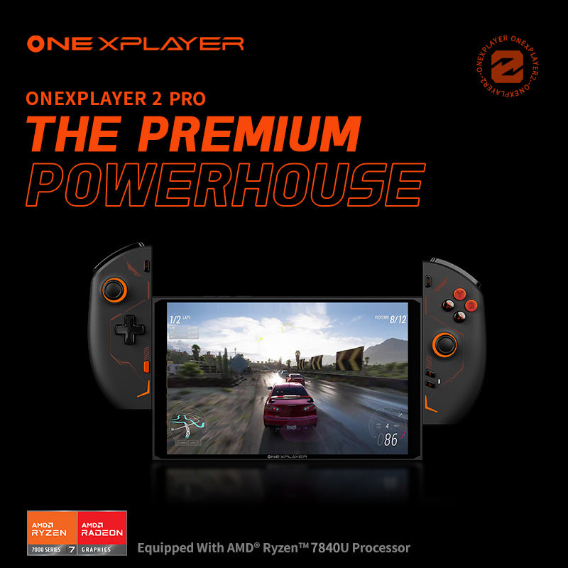 ONEXPLAYER 2 Pro - AMD® Ryzen™ 7 7840U (FREE 64G USB Drive!🎁)