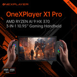 ONEXPLAYER X1 PRO AMD Ryzen™ AI 9 HX 370, 10.95'' 3-In-1 Redefining Handheld Gaming Device(Presale, shipping time starts from 3rd, Jan)