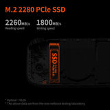 ONEXPLAYER MINI Intel® Celeron® Processor 7305  Black