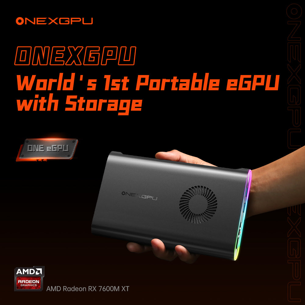Refurbished ONEXGPU - World's 1st Portable eGPU with Storage (US
