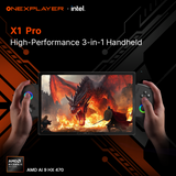 ONEXPLAYER X1 PRO AMD Ryzen™ AI 9 HX 470, 10.95'' 3-In-1 Gaming Handheld