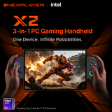 ONEXPLAYER X2 with Intel® Arc™ G3 Extreme – 10.95" 3-in-1 Al Gaming Handheld