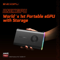 ONEXGPU - World's 1st External Portable eGPU with Storage ONEXGPU - World's 1st External Portable eGPU with Storage