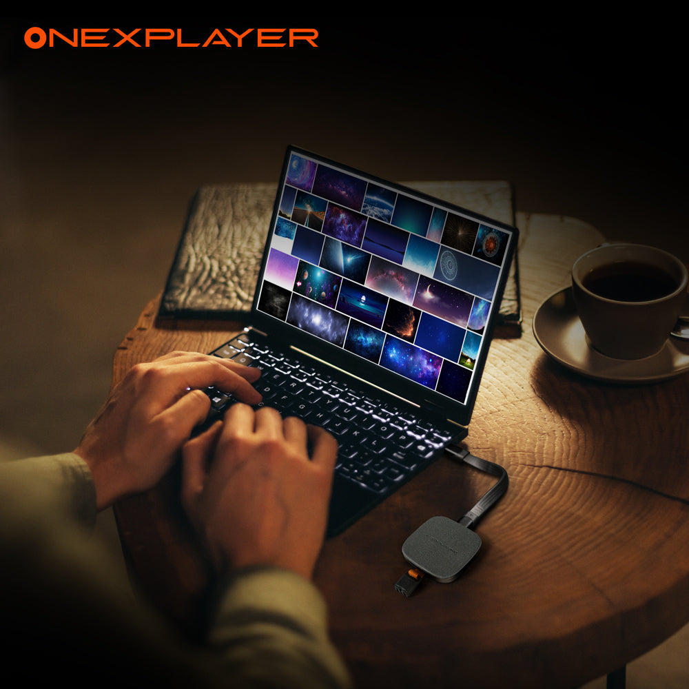 OneXPlayer Ultra Portable Mini Hard Drive Enclosure Box External Solid ...