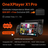 ONEXPLAYER X1 PRO AMD Ryzen™ AI 9 HX 370, 10.95'' 3-In-1 Redefining Handheld Gaming Device Free protection bag Only 1st, July- 8th, July