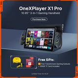 ONEXPLAYER X1 PRO AMD Ryzen™ AI 9 HX 370/8840U, 10.95'' 3-In-1 Gaming Handheld PC