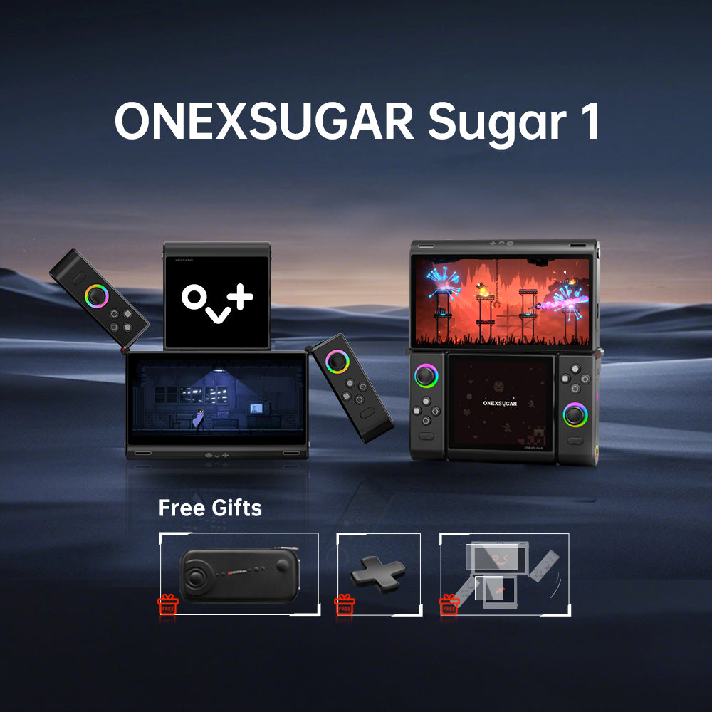 ONEXSUGAR Sugar 1 – The World’s First Transformable Dual-Screen Handheld Console