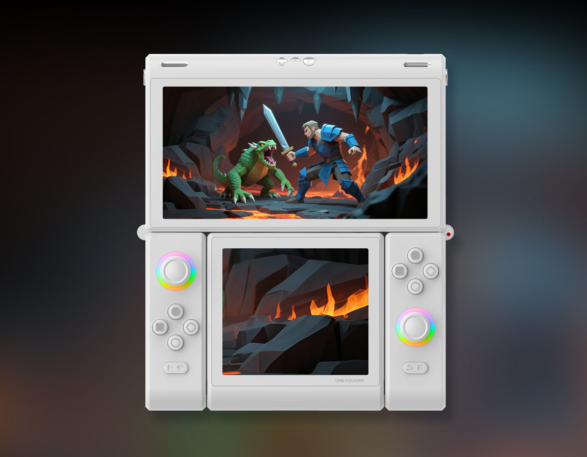 ONEXSUGAR Sugar 1 – The World’s First Transformable Dual-Screen Handheld Console(Pre-order Now, Shipping Starts September 30!)